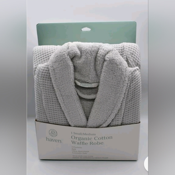 Haven Other - New! Haven Organic Cotton Waffle Robe